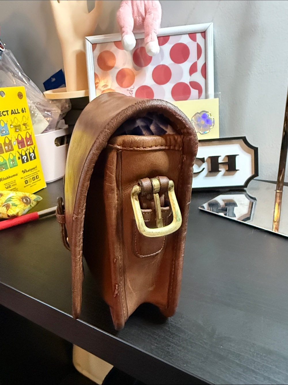 Coach Vintage 70’s Small Saddle Bag - Picture 2 of 10